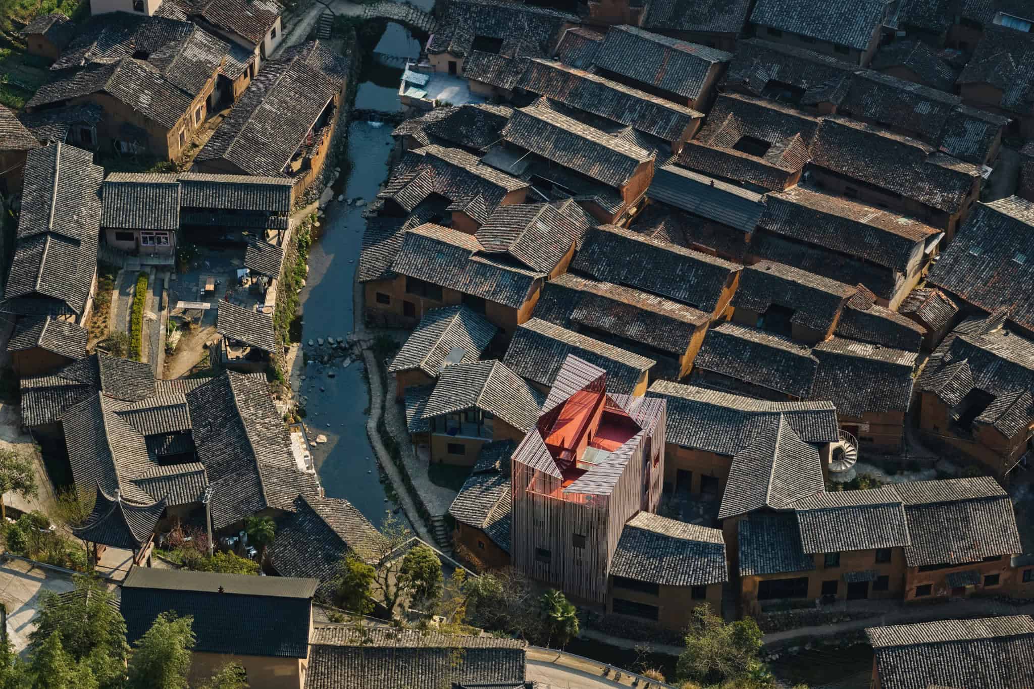 Z Museum Divided Volume Matching Scale Z Museum divided into smaller volumes to better match village scale