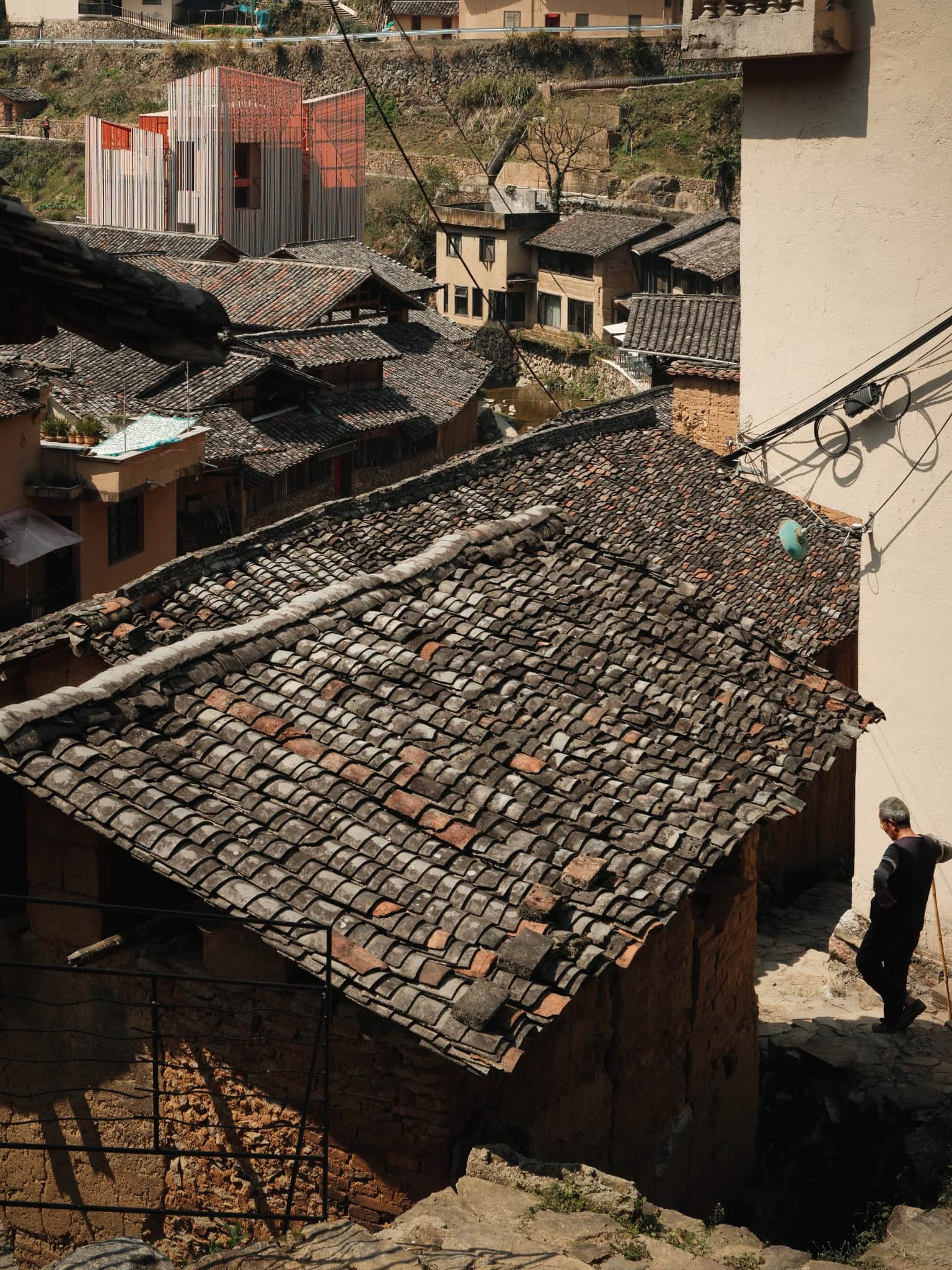 Z Museum Integrated into Local Life Z Museum designed to integrate with the village community and surroundings