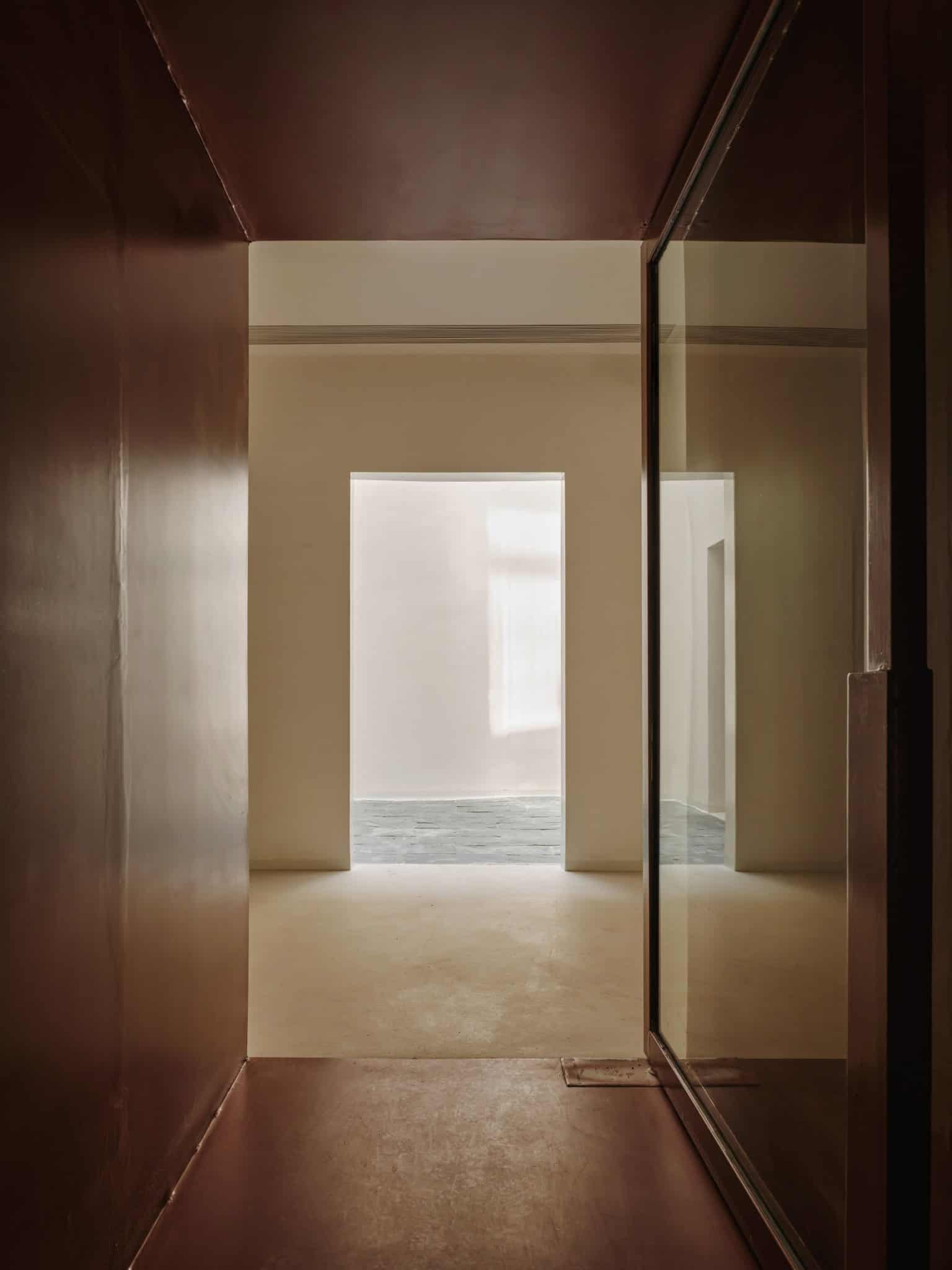 Z Museum Three Spaces Dark to Light Progression from darkness to brightness in Z Museum interior