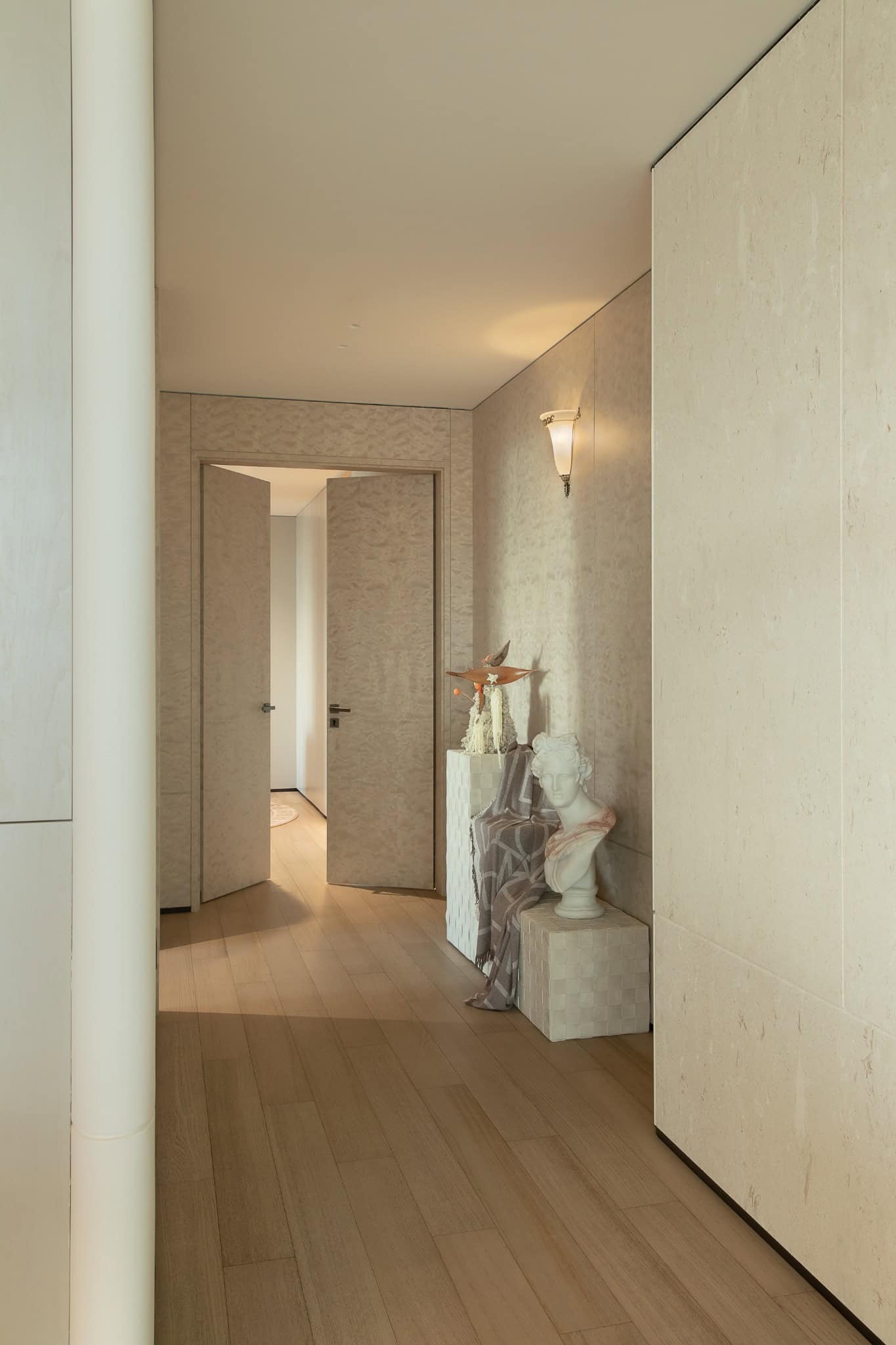 Azure Heights by BDSD Boundless Design – hallway sculpture, Shenzhen, China