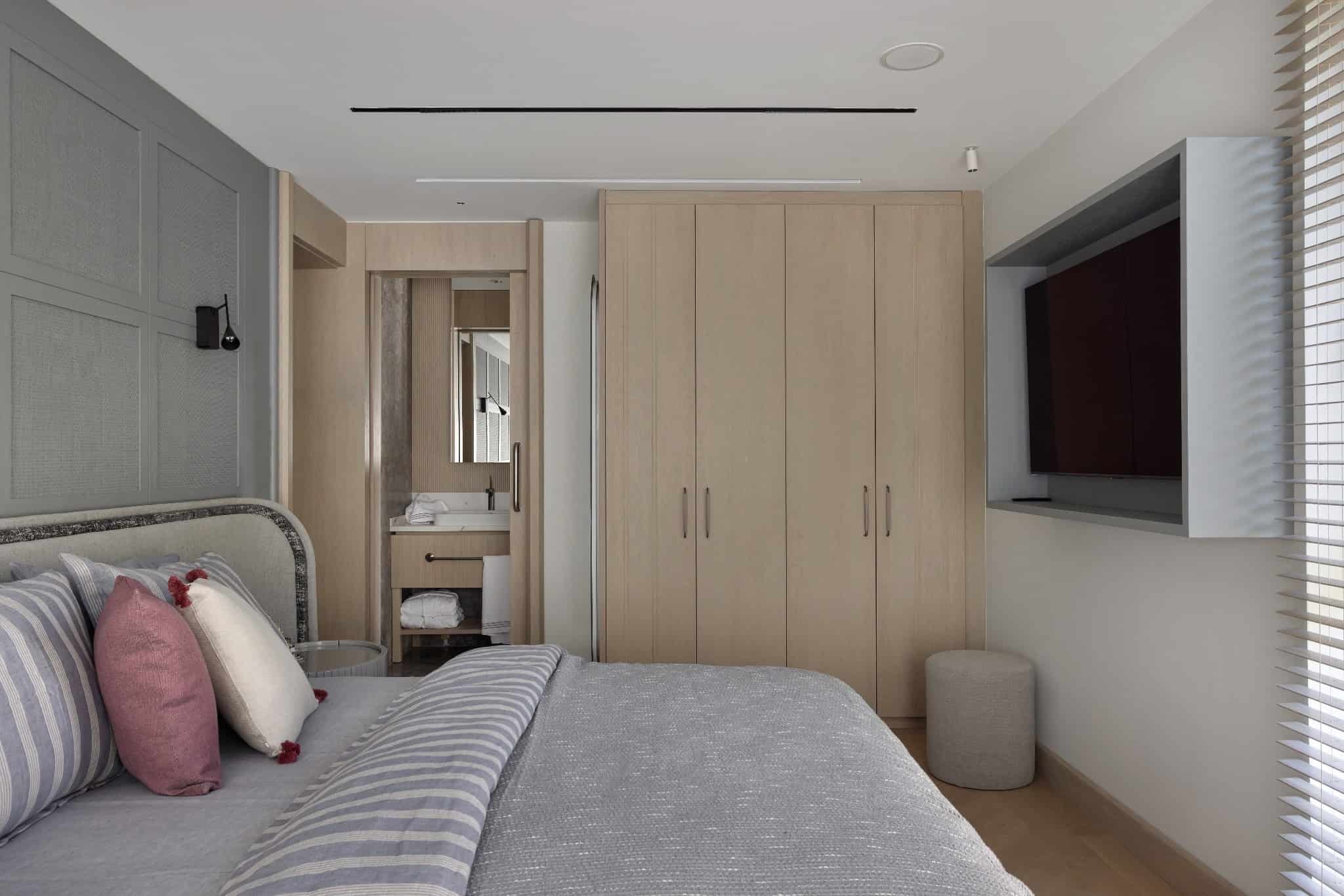 Bodrum M.M House Bedroom Wardrobe by SCAW – Sibel Cihan Architecture Bodrum M.M House by SCAW – Sibel Cihan Architecture, bedroom wardrobe in Demirbükü Bay, Bodrum, Turkey