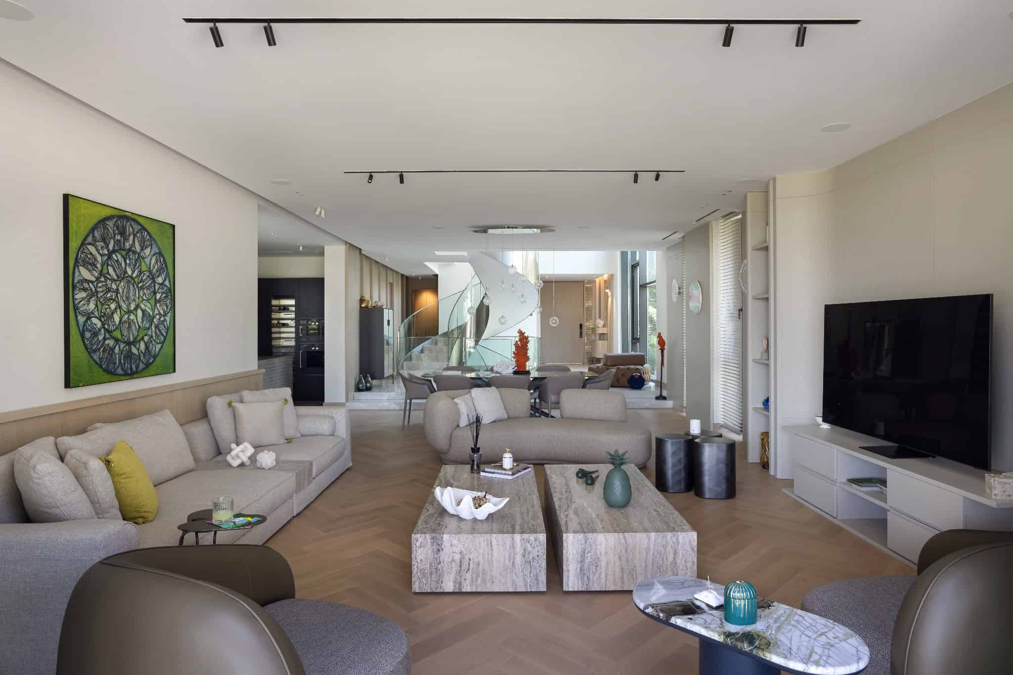 Bodrum M.M House Open Plan Living by SCAW – Sibel Cihan Architecture Bodrum M.M House by SCAW – Sibel Cihan Architecture, open plan living in Demirbükü Bay, Bodrum, Turkey