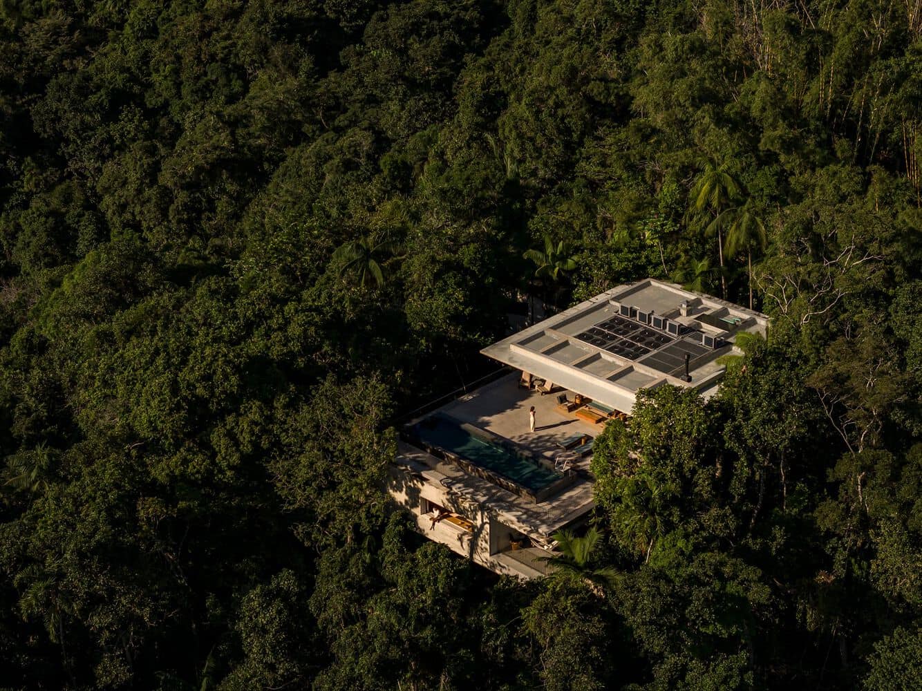 Canopy House Aerial Forest Overview by Studio MK27 Canopy House by Studio MK27 – aerial forest overview, Guarujá, Brazil