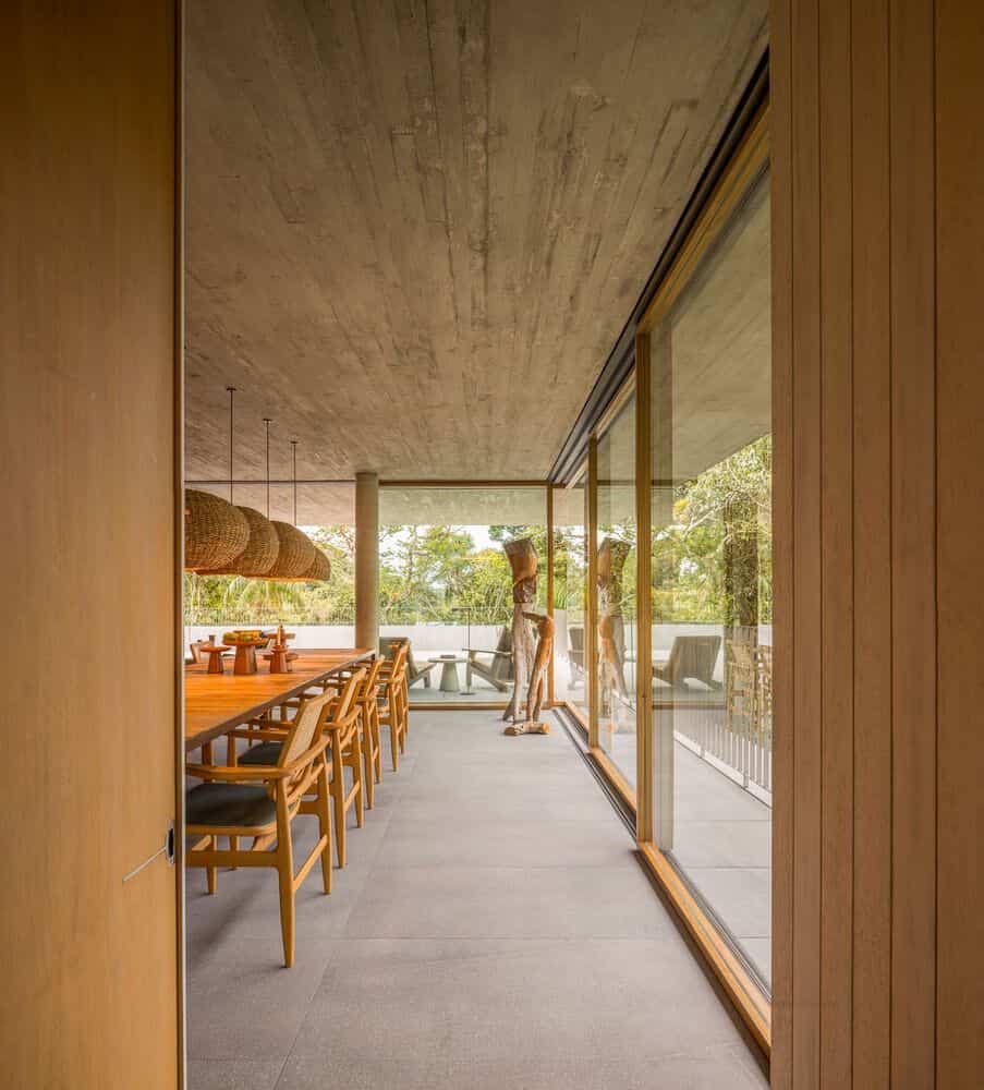 Canopy House Dining Terrace Veranda by Studio MK27 Canopy House by Studio MK27 – dining terrace veranda, Guarujá, Brazil
