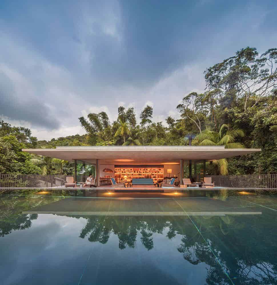 Canopy House Open Living Pavilion Pool by Studio MK27 Canopy House by Studio MK27 – open living pavilion by the pool, Guarujá, Brazil