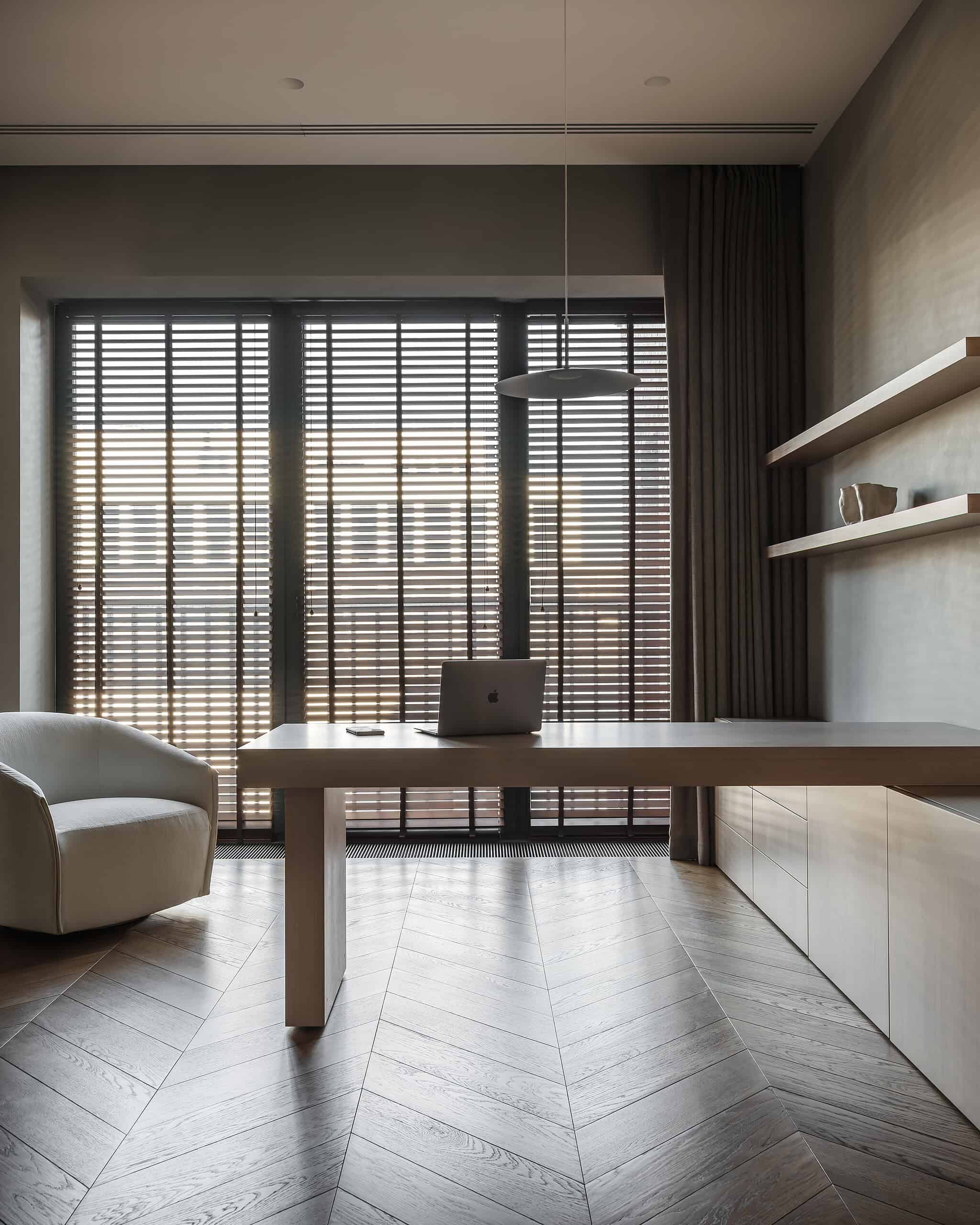 Penthouse in Cloud Nine Residence by KNKO Architectural Bureau — A 240 m² Moscow Apartment Penthouse in Cloud Nine Residence by KNKO Architectural Bureau — A 240 m² Moscow Apartment