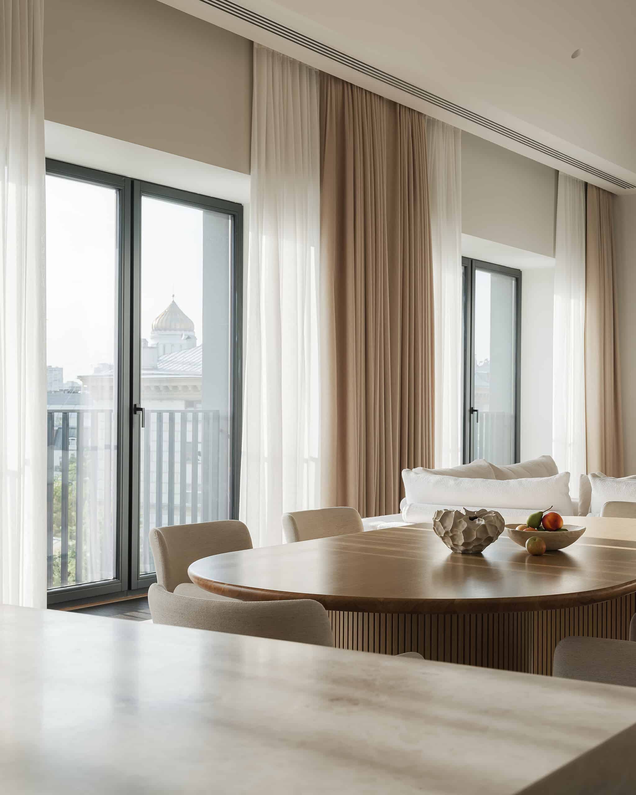 Penthouse in Cloud Nine Residence by KNKO Architectural Bureau — A 240 m² Moscow Apartment Penthouse in Cloud Nine Residence by KNKO Architectural Bureau — A 240 m² Moscow Apartment