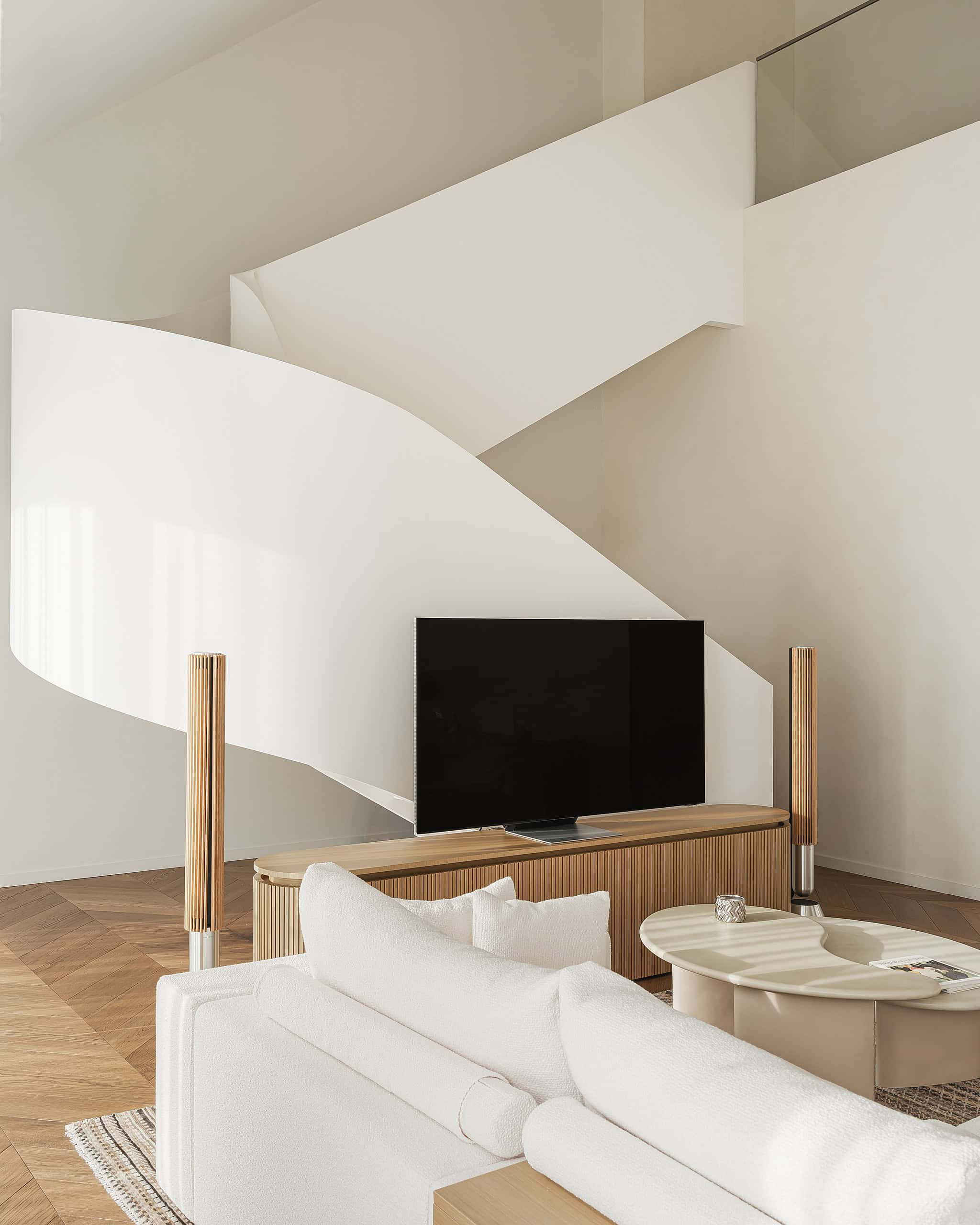 Penthouse in Cloud Nine Residence by KNKO Architectural Bureau — A 240 m² Moscow Apartment Penthouse in Cloud Nine Residence by KNKO Architectural Bureau — A 240 m² Moscow Apartment