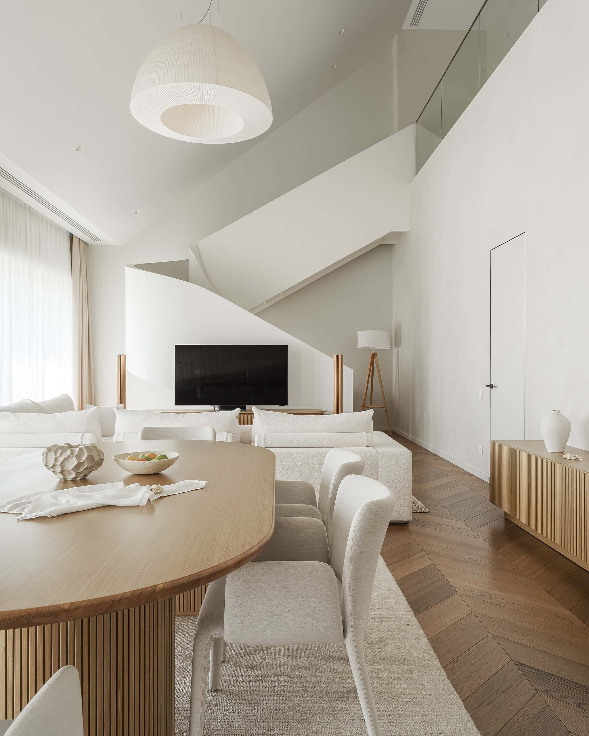 Penthouse in Cloud Nine Residence by KNKO Architectural Bureau — A 240 m² Moscow Apartment Penthouse in Cloud Nine Residence by KNKO Architectural Bureau — A 240 m² Moscow Apartment