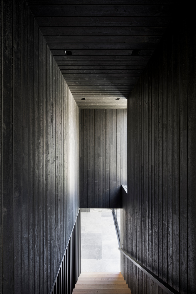 The House of la Baie de l’Ours by ACDF Architecture: A Lakeside Timber Retreat in Québec Minimalist wooden furniture in La Maison de la Baie de l’Ours