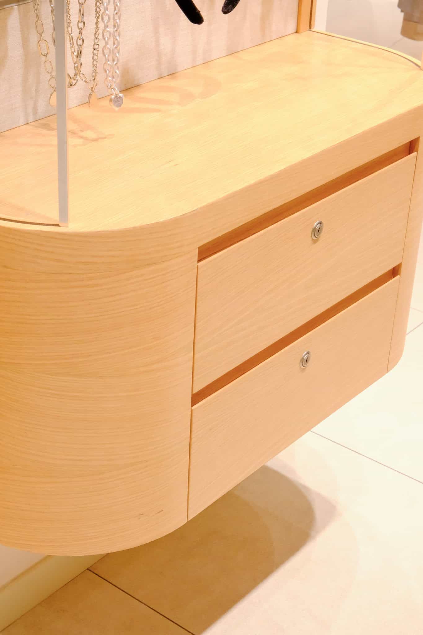 NetWork Stores Cabinet Drawer Detail by Boytorun Architects NetWork Stores cabinet drawer detail by Boytorun Architects in Turkey