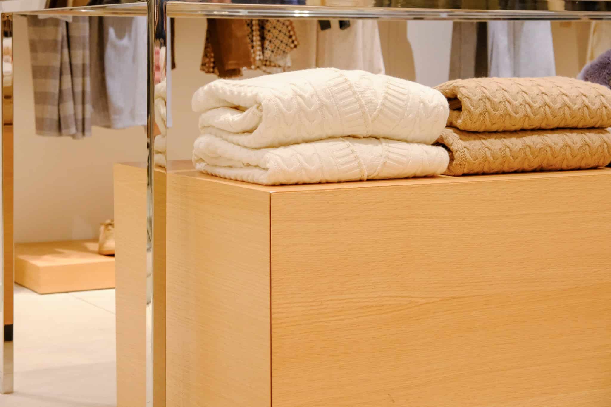 NetWork Stores Knit Sweater Closeup by Boytorun Architects NetWork Stores knit sweater closeup by Boytorun Architects in Turkey