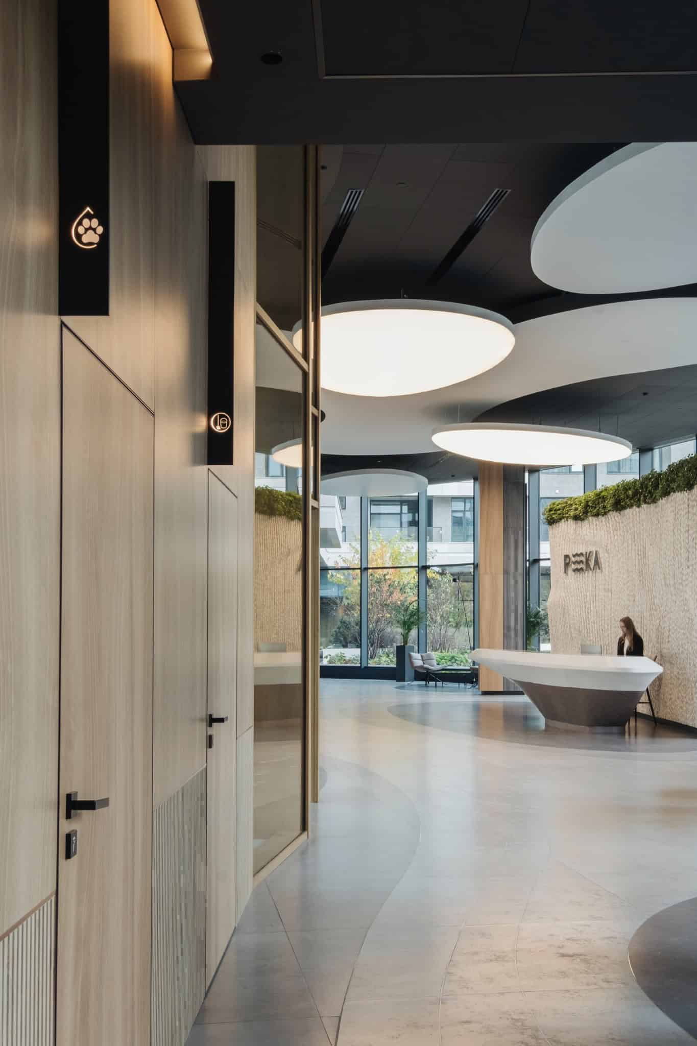 RIVER Lobby Reception View by VSA.studio RIVER by VSA.studio, lobby reception view, Moscow, Russia