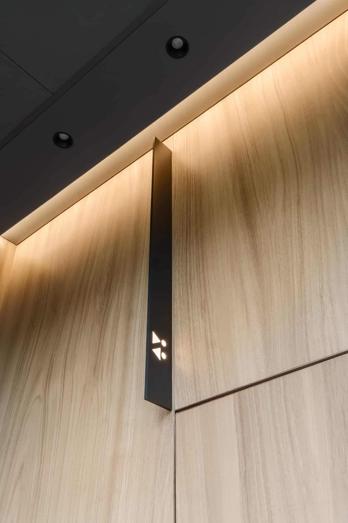 RIVER Restroom Signage Detail by VSA.studio RIVER by VSA.studio, restroom signage detail, Moscow, Russia