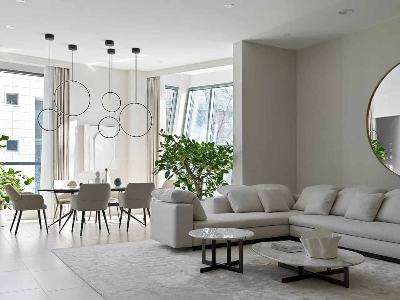 Bright Family Apartment in Skolkovo by Ekaterina Fedorovskaya
