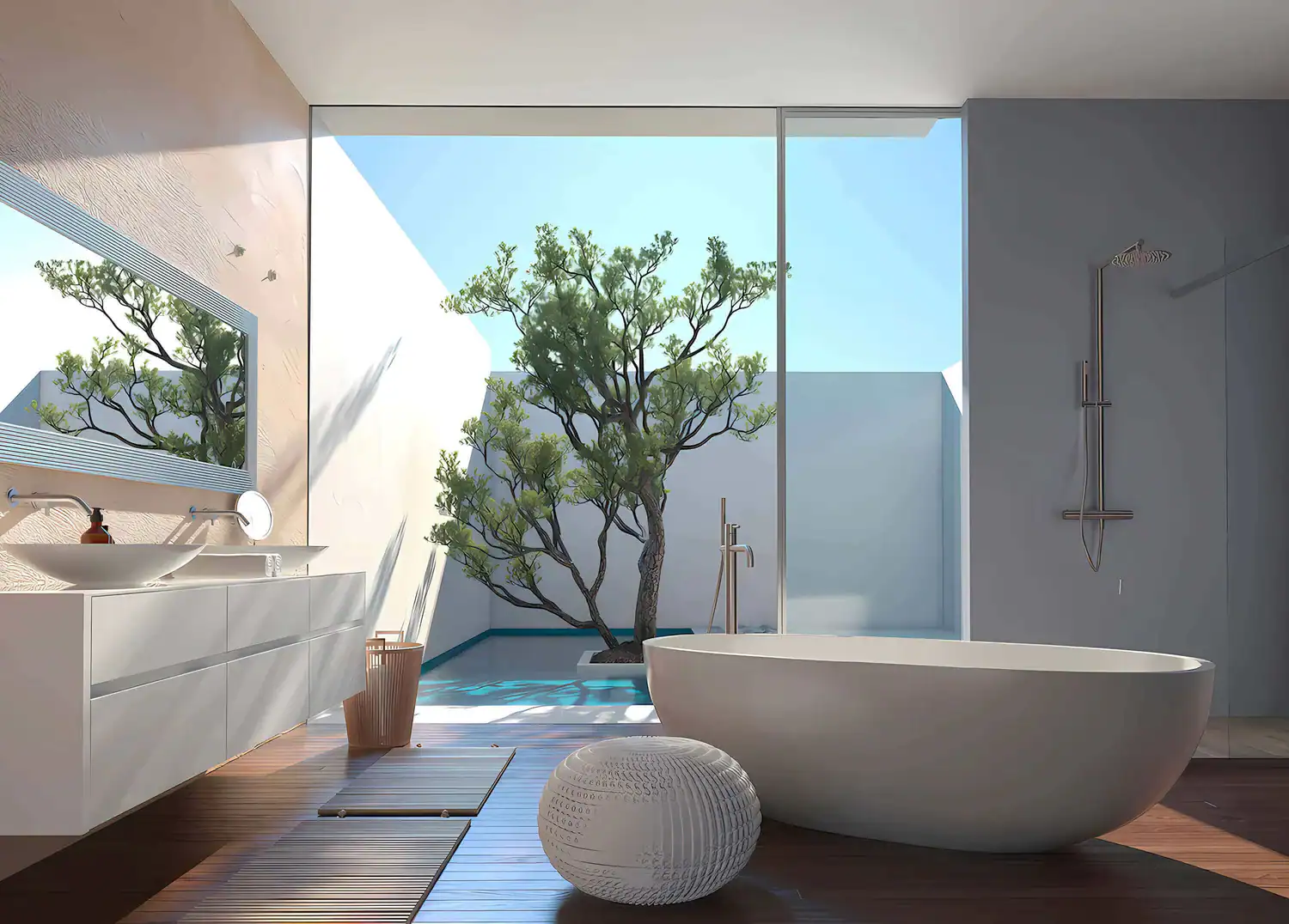 Garden tub vs soaking tub comparison chart showing depth, size, and layout differences