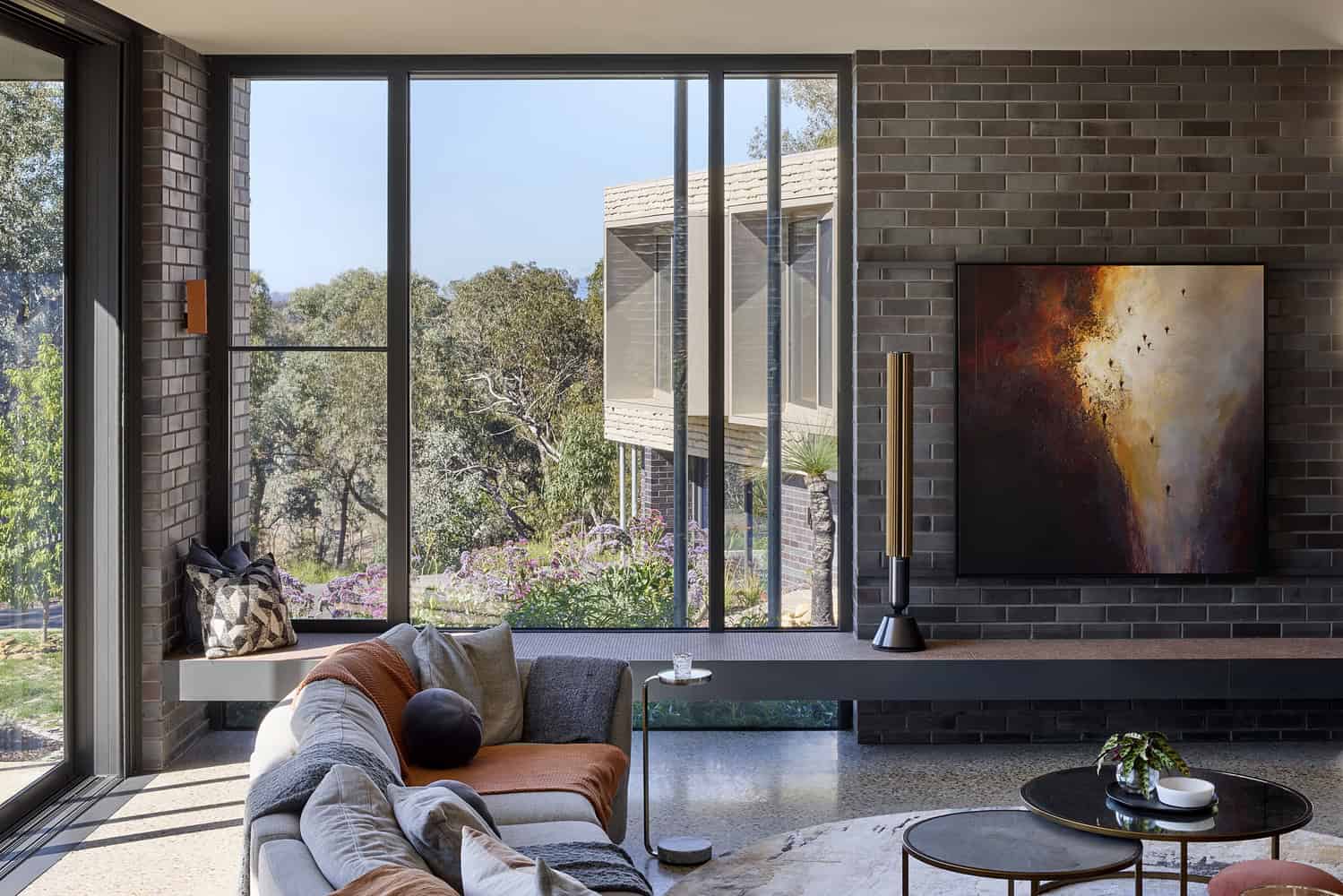 Korinda House Living Room Interior by Bent Architecture Korinda House by Bent Architecture — living room interior, Plenty, Victoria