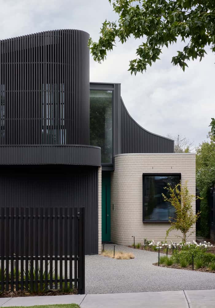 Ripple House Entry Volume and Window by Atlas Architects Ripple House by Atlas Architects – entry volume and window, Glen Iris, Victoria