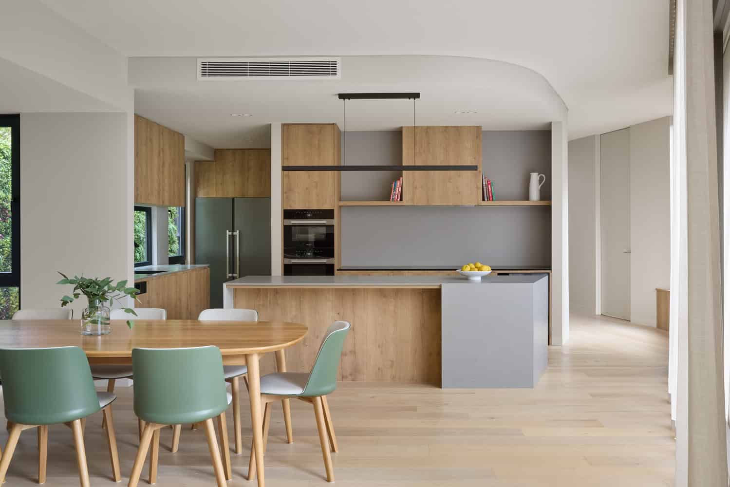 Ripple House Kitchen Cabinetry Front View by Atlas Architects Ripple House by Atlas Architects – kitchen cabinetry front view, Glen Iris, Victoria