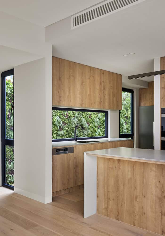 Ripple House Kitchen Sink With Garden View by Atlas Architects Ripple House by Atlas Architects – kitchen sink with garden view, Glen Iris, Victoria