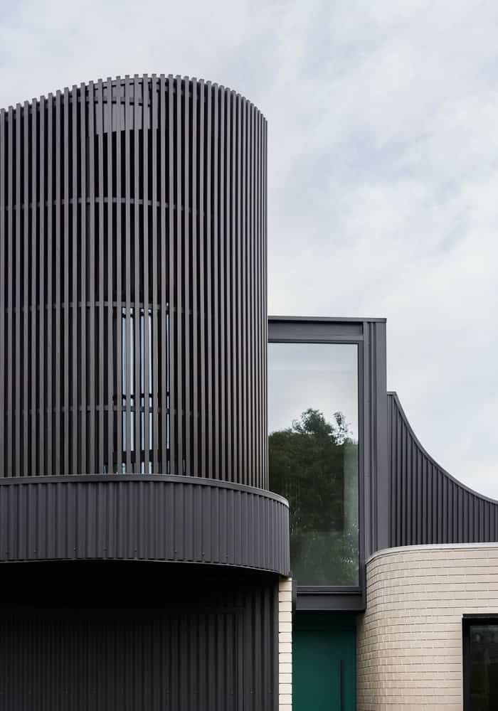 Ripple House Vertical Screens Detail by Atlas Architects Ripple House by Atlas Architects – vertical screens detail, Glen Iris, Victoria