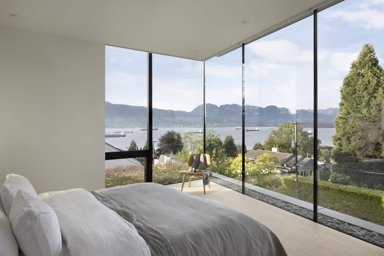Yield House Bedroom View by Splyce Design Yield House by Splyce Design bedroom interior Vancouver