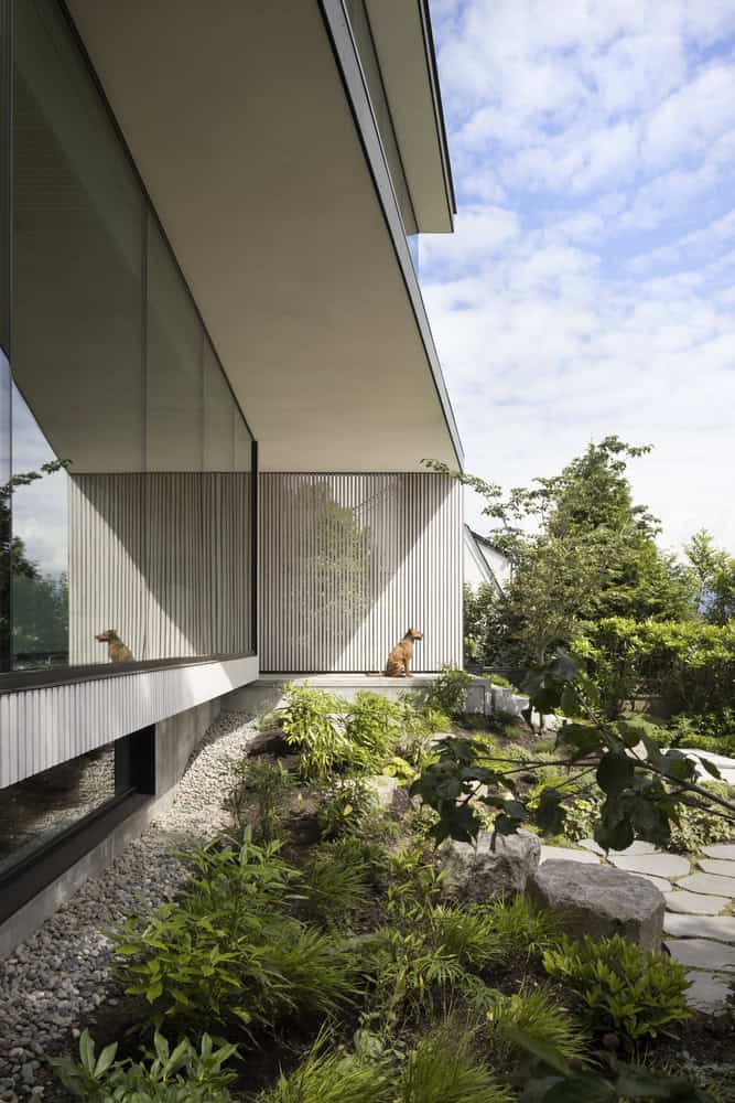 Yield House Side Garden by Splyce Design Yield House by Splyce Design side garden landscape in Vancouver Canada