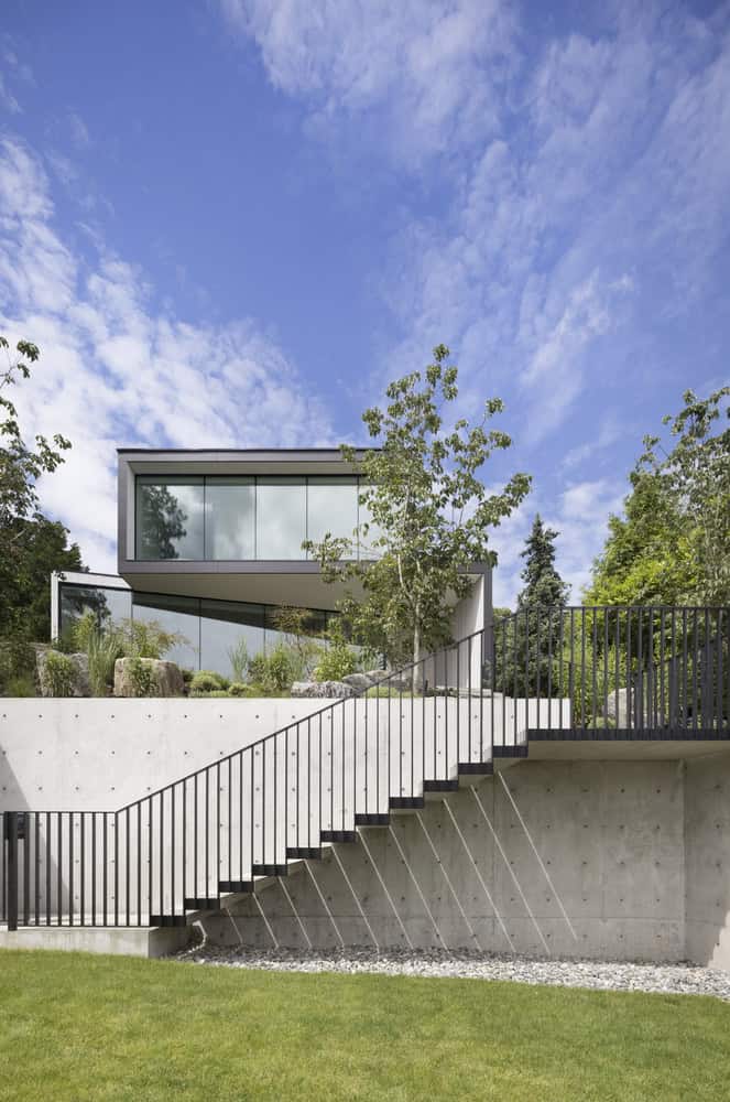 Yield House Terraced Landscape by Splyce Design Yield House by Splyce Design terraced landscape concrete walls Vancouver